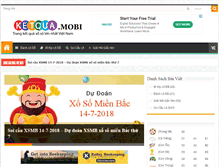 Tablet Screenshot of ketqua.mobi